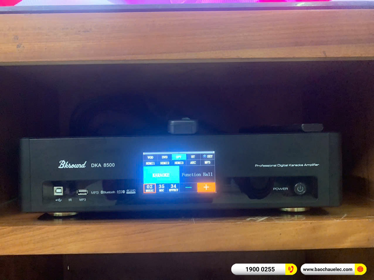 Lắp đặt d&agrave;n karaoke Denon gần 29tr cho anh Hải tại H&agrave; Nội 