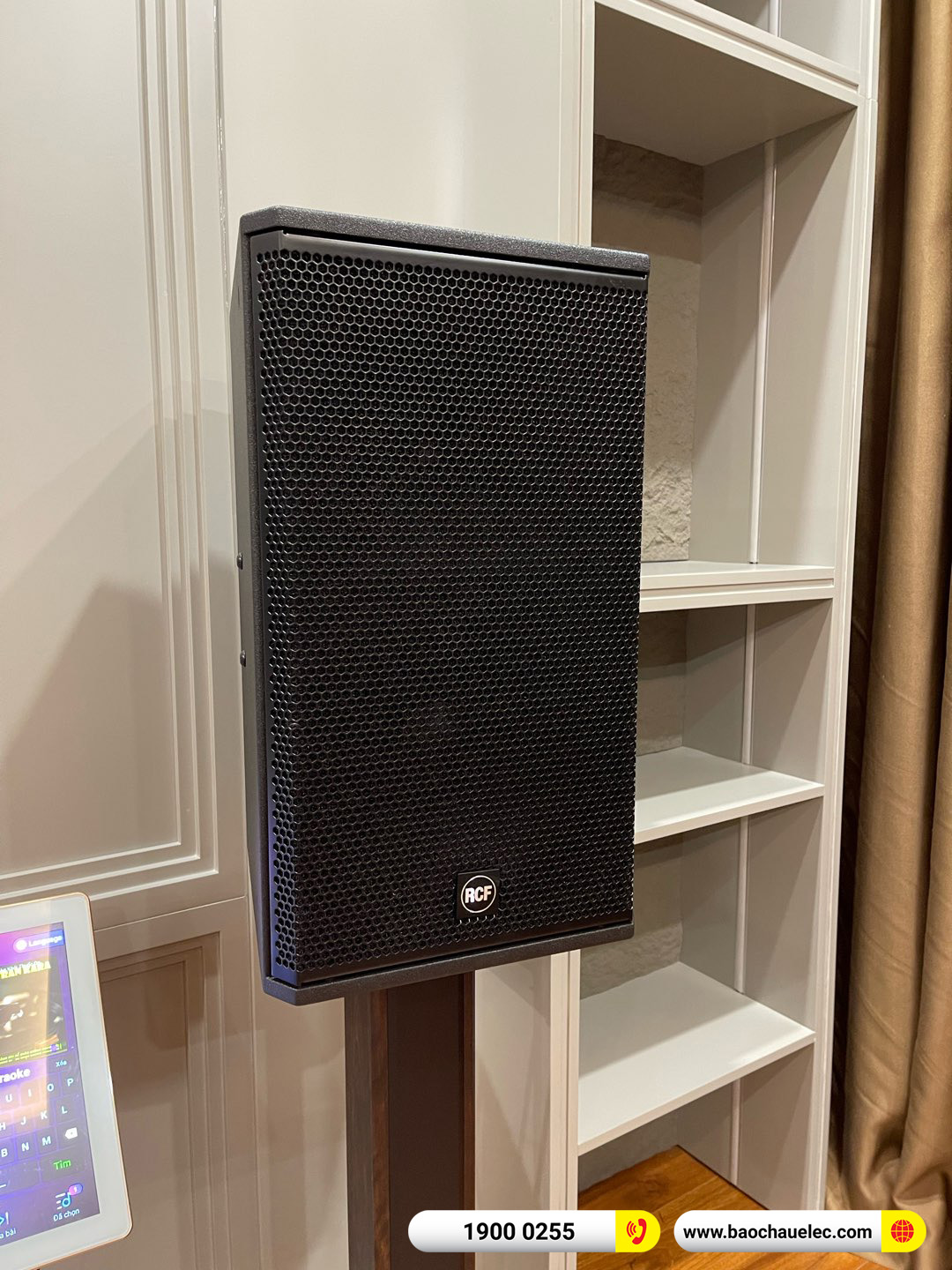Lắp đặt d&agrave;n karaoke RCF gần 107tr cho anh Hải tại H&agrave; Nội