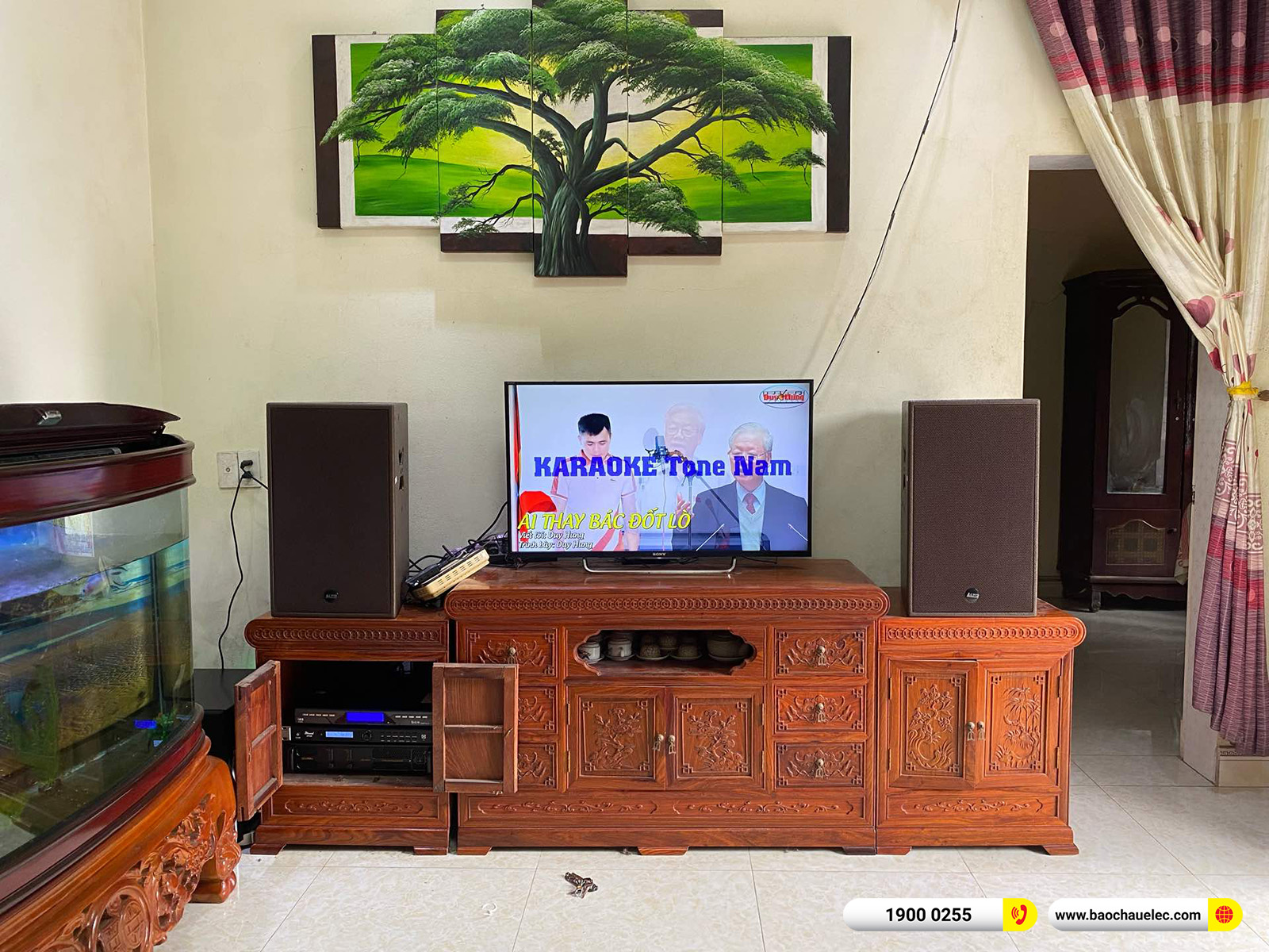 Lắp đặt d&agrave;n karaoke Alto gần 37tr cho anh Hải tại Th&aacute;i B&igrave;nh