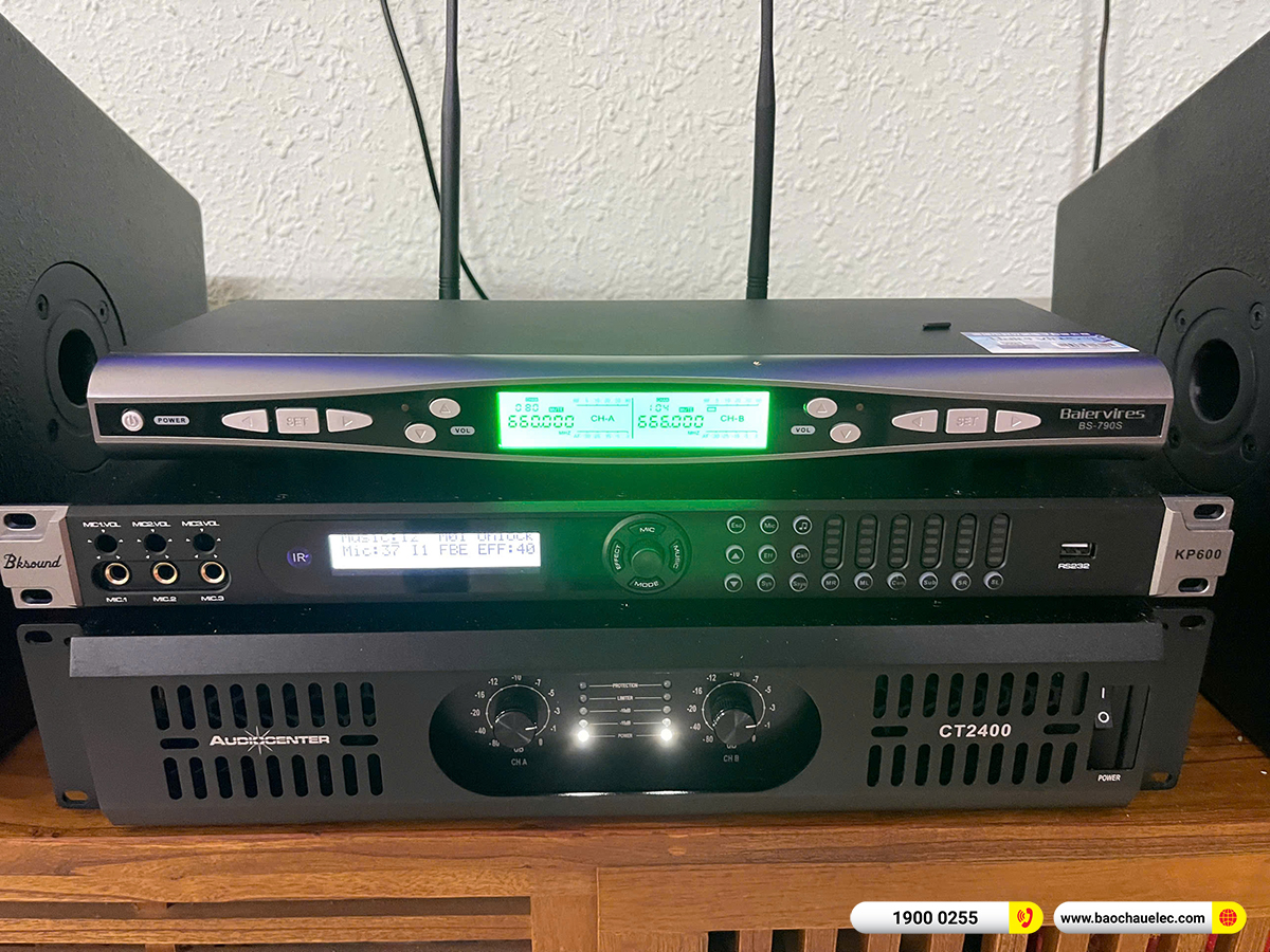 Lắp đặt d&agrave;n karaoke Domus hơn 41tr cho anh Hiển tại Cần Thơ