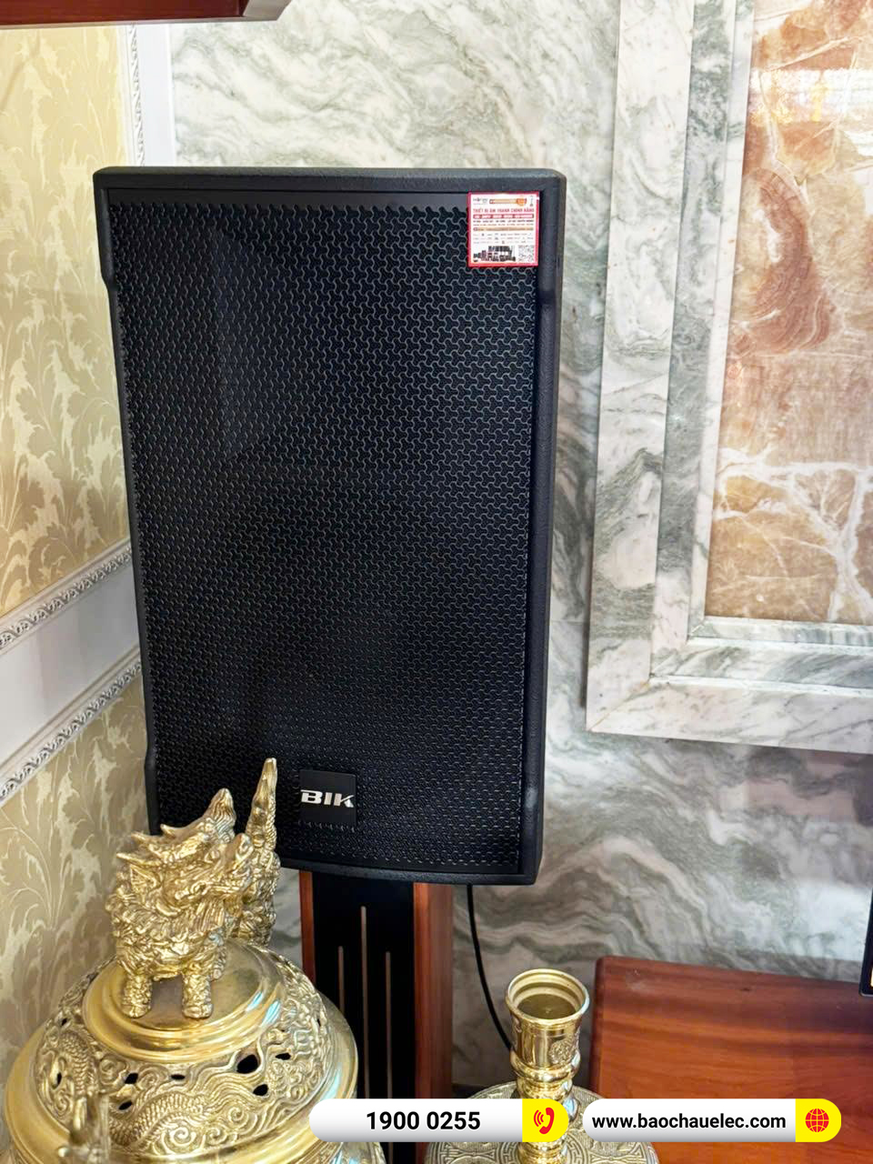 Lắp đặt d&agrave;n karaoke BIK hơn 29tr cho anh Hiệp tại B&igrave;nh Dương