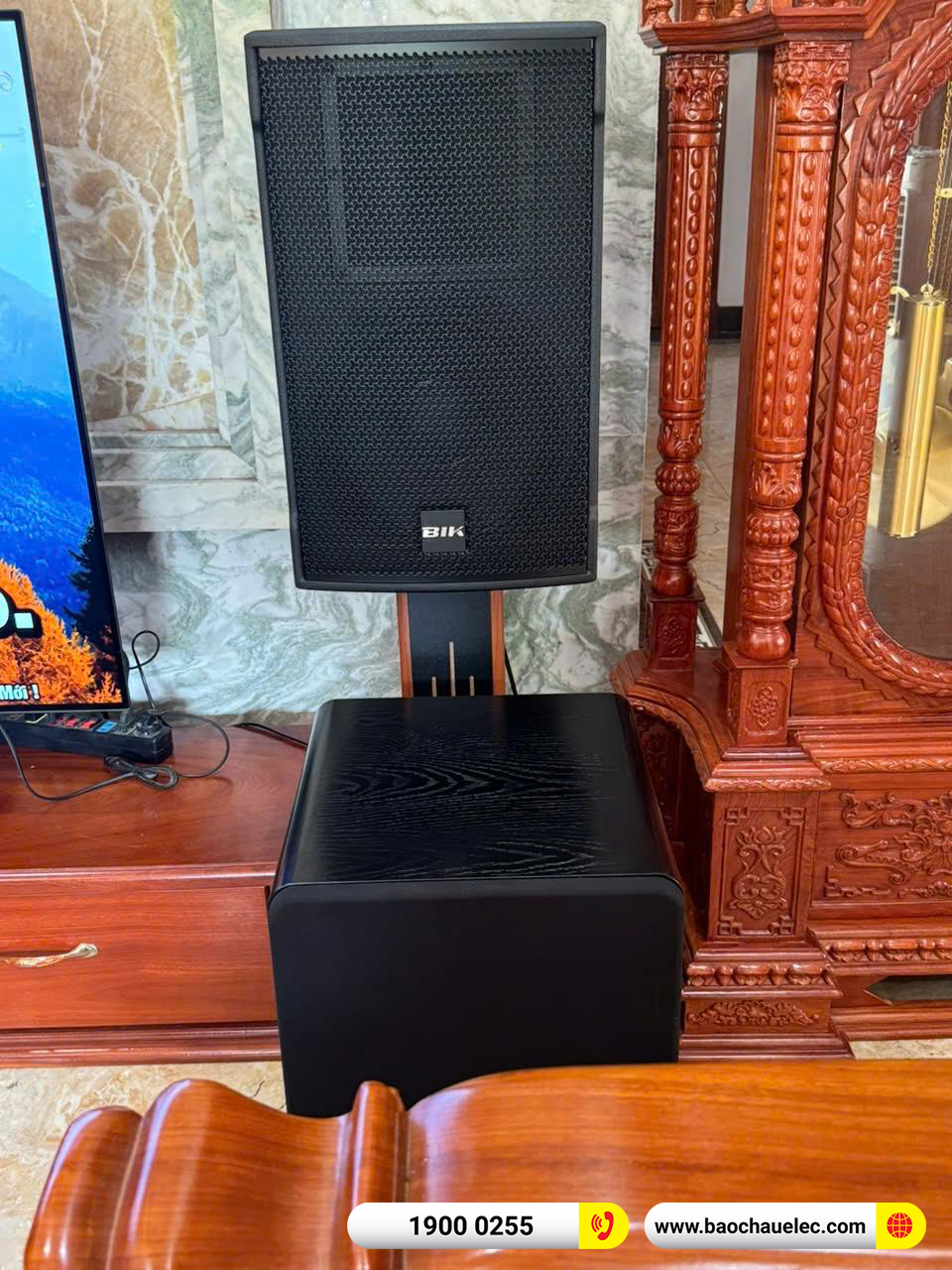 Lắp đặt d&agrave;n karaoke BIK hơn 29tr cho anh Hiệp tại B&igrave;nh Dương
