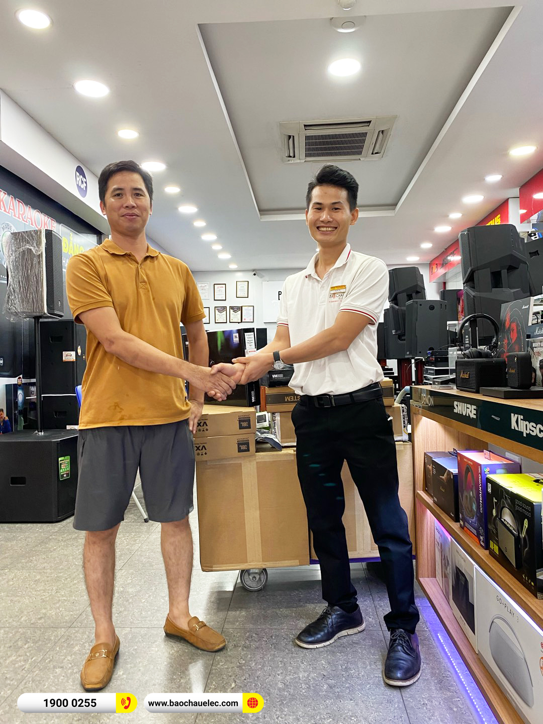 Lắp đặt d&agrave;n karaoke Denon hơn 71tr cho anh Hiệp tại L&acirc;m Đồng
