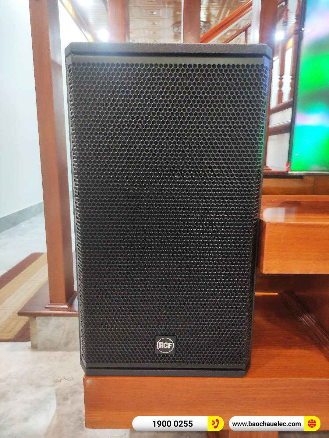 Lắp đặt d&agrave;n karaoke RCF hơn 95tr cho anh Hiệp tại Nam Định