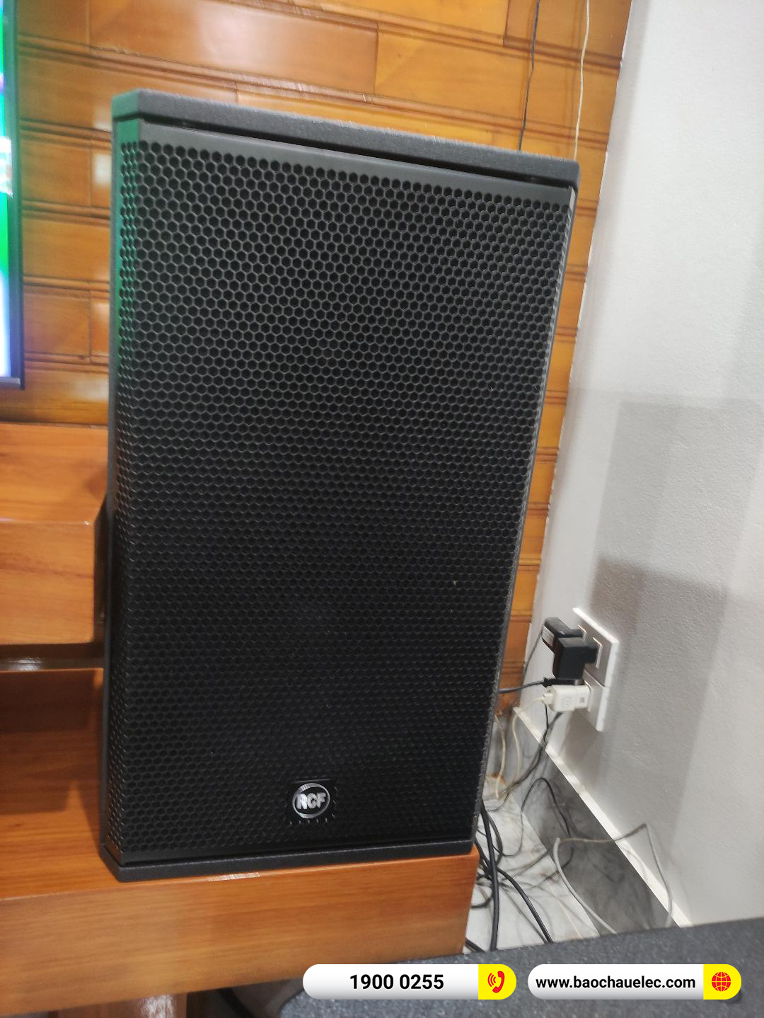 Lắp đặt d&agrave;n karaoke RCF hơn 95tr cho anh Hiệp tại Nam Định