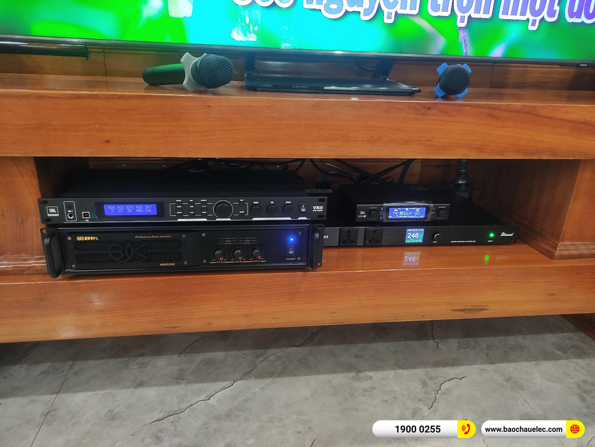 Lắp đặt d&agrave;n karaoke RCF hơn 95tr cho anh Hiệp tại Nam Định