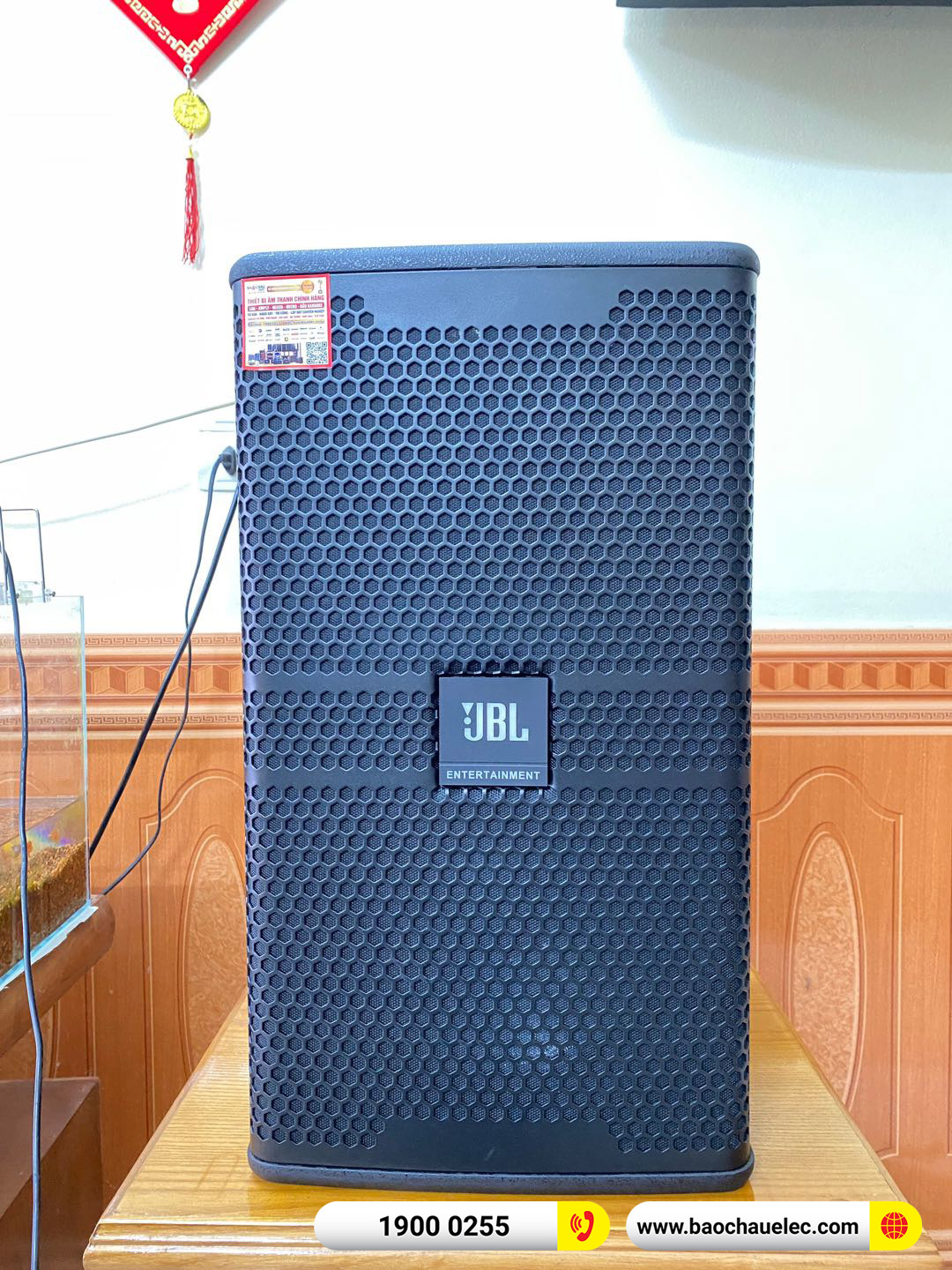 Lắp đặt d&agrave;n karaoke JBL gần 44tr cho anh Hiếu tại Bắc Giang (JBL KP4010 G2, BKSound DKA 8500, SW512C) 