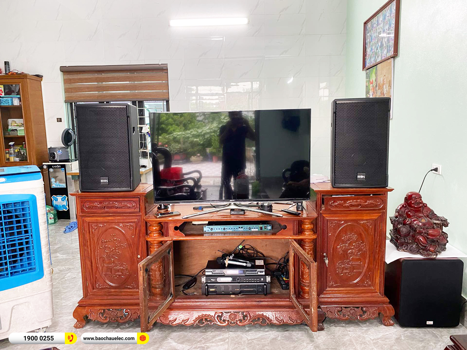 Lắp đặt dàn karaoke BIK gần 44tr cho anh Hình tại Nam Định