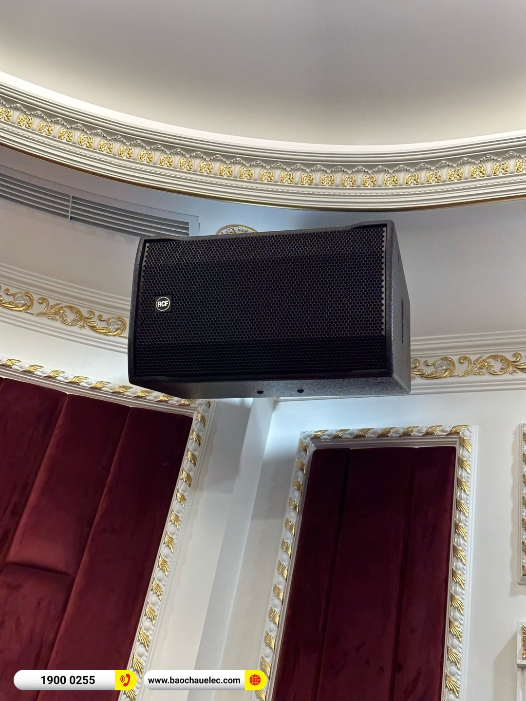 Lắp đặt d&agrave;n karaoke RCF hơn 300tr cho anh Hoa tại H&agrave; Nội 