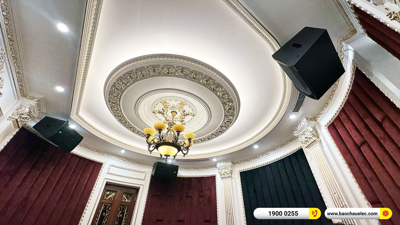 Lắp đặt d&agrave;n karaoke RCF hơn 300tr cho anh Hoa tại H&agrave; Nội 