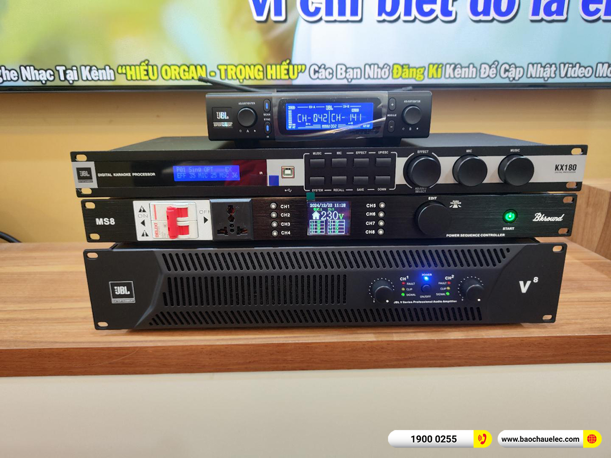 Lắp đặt d&agrave;n karaoke JBL gần 89tr cho anh Hoạch tại H&agrave; Nội