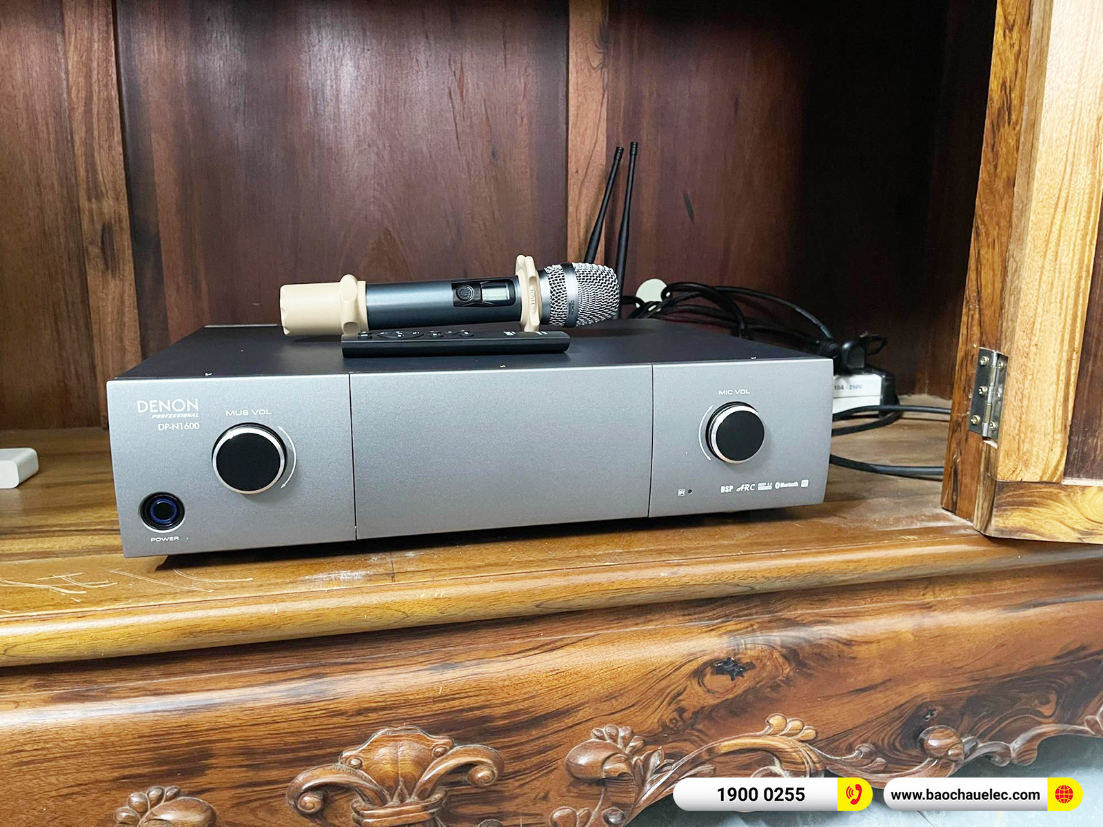 Lắp đặt d&agrave;n karaoke BMB hơn 37tr cho anh Ho&agrave;n tại Hưng Y&ecirc;n (BMB 1210SE, Denon DP-N1600,&hellip;) 
