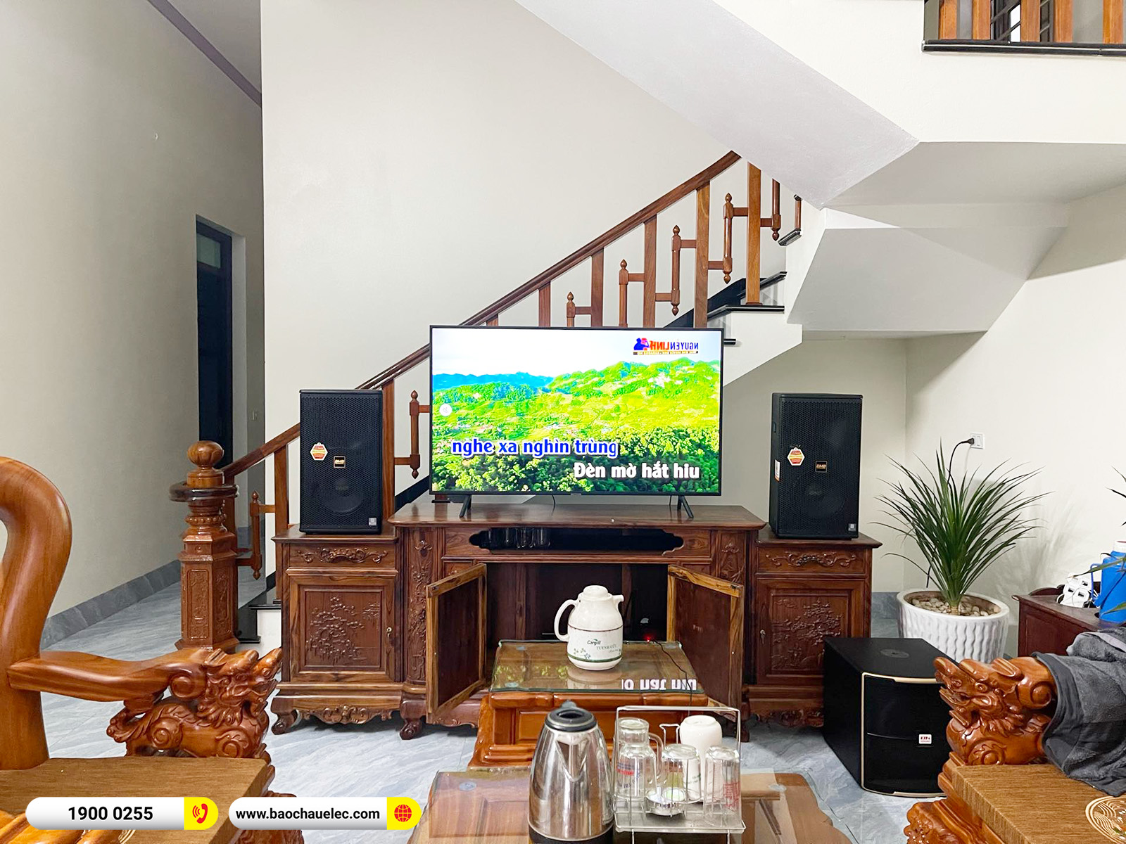 Lắp đặt d&agrave;n karaoke BMB hơn 37tr cho anh Ho&agrave;n tại Hưng Y&ecirc;n (BMB 1210SE, Denon DP-N1600,&hellip;) 