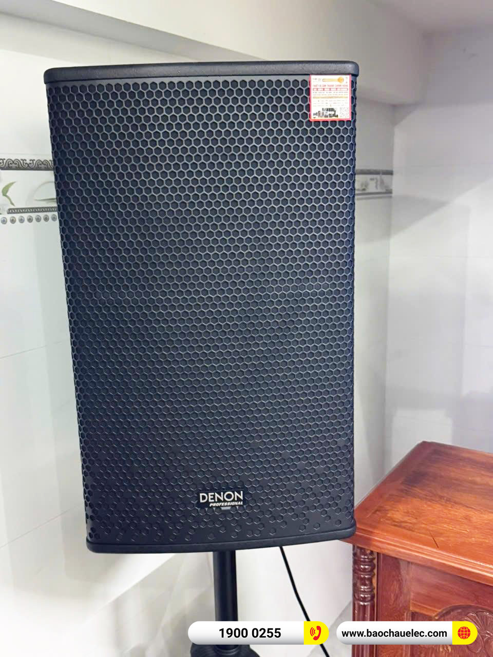 Lắp đặt d&agrave;n karaoke Denon gần 37tr cho anh Ho&agrave;ng tại Đồng Nai 