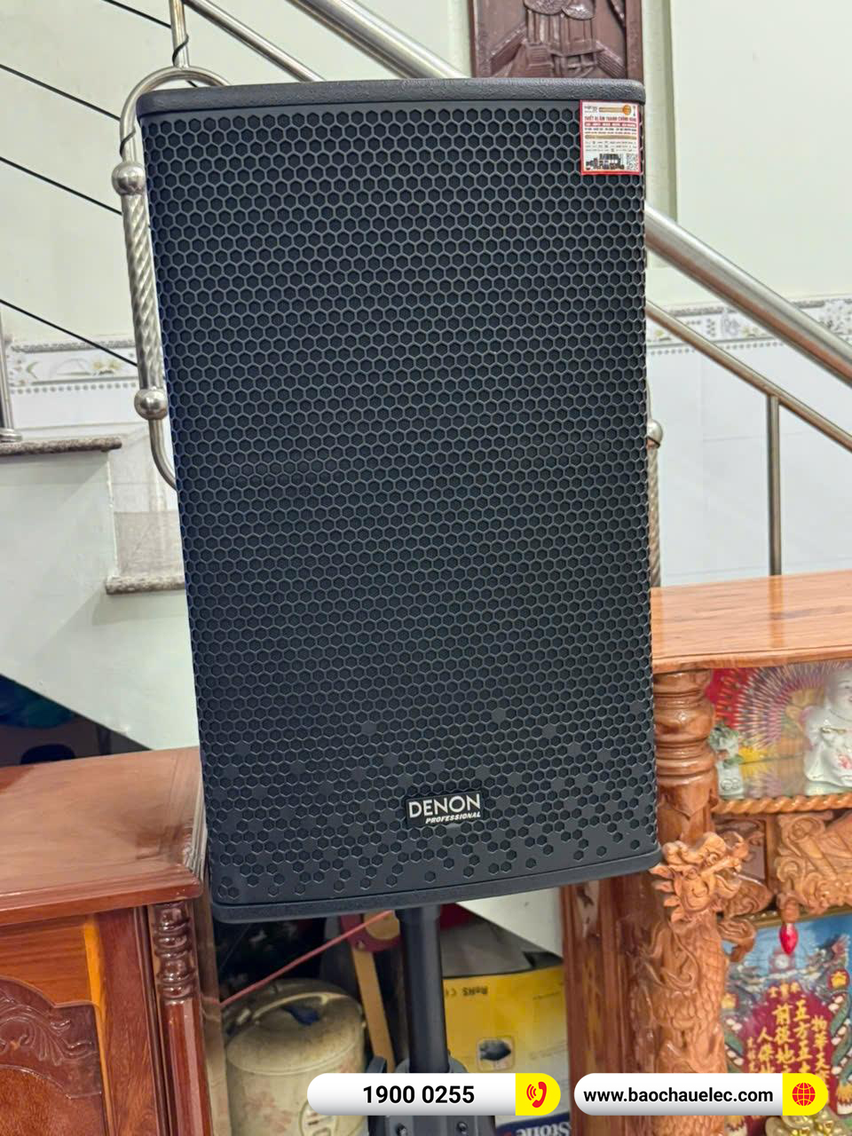 Lắp đặt d&agrave;n karaoke Denon gần 37tr cho anh Ho&agrave;ng tại Đồng Nai 