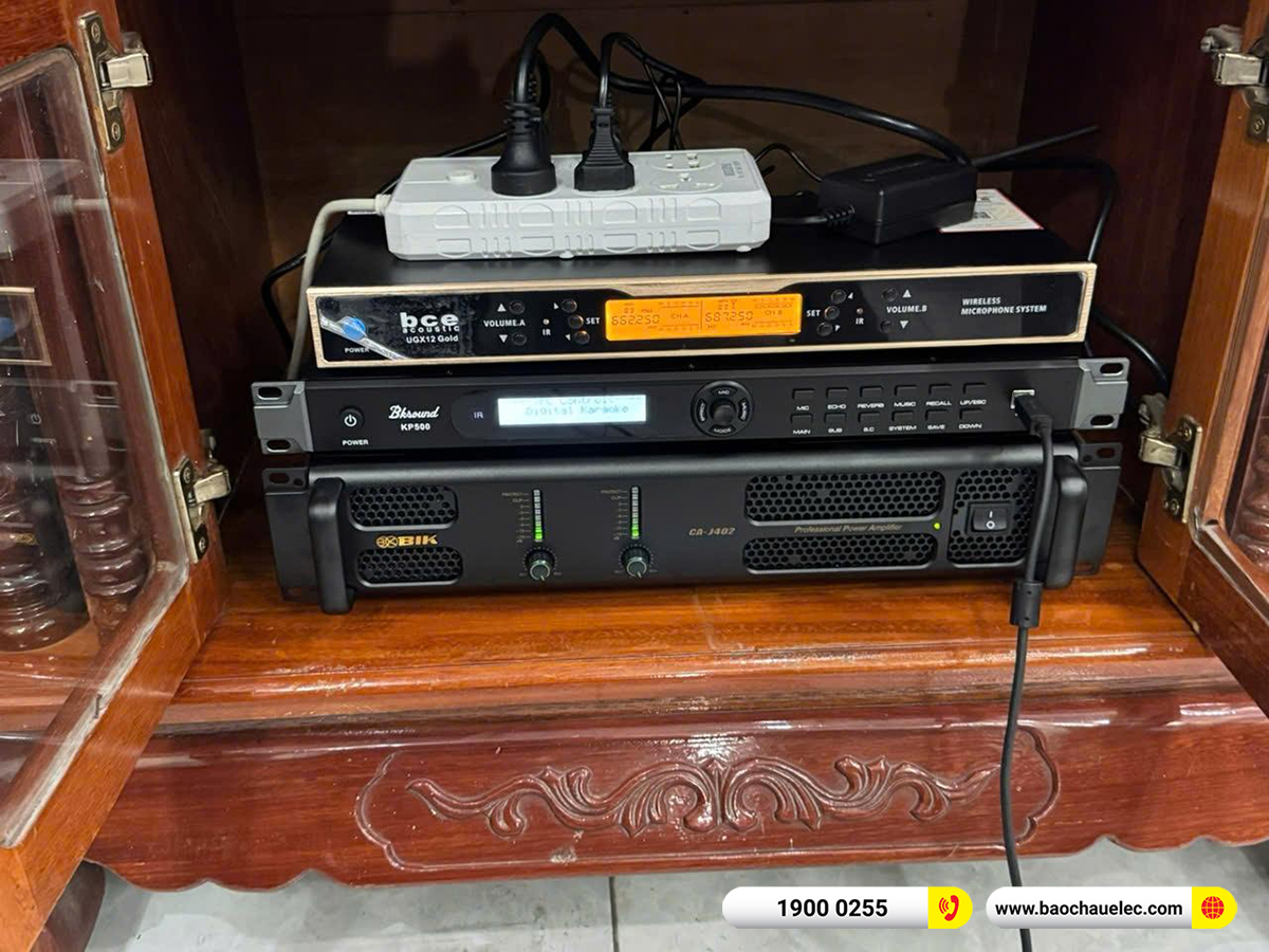 Lắp đặt d&agrave;n karaoke Denon gần 37tr cho anh Ho&agrave;ng tại Đồng Nai 