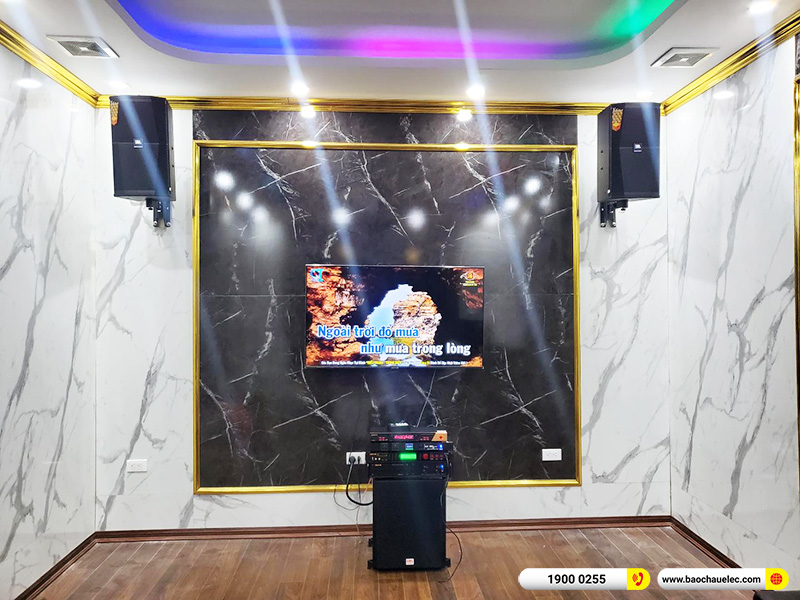 Lắp đặt dàn karaoke JBL hơn 50tr cho anh Hợi tại Hà Nội (JBL XS10, VM620A, BPR-5600, SW612B, BJ-U600, BKSound M8)