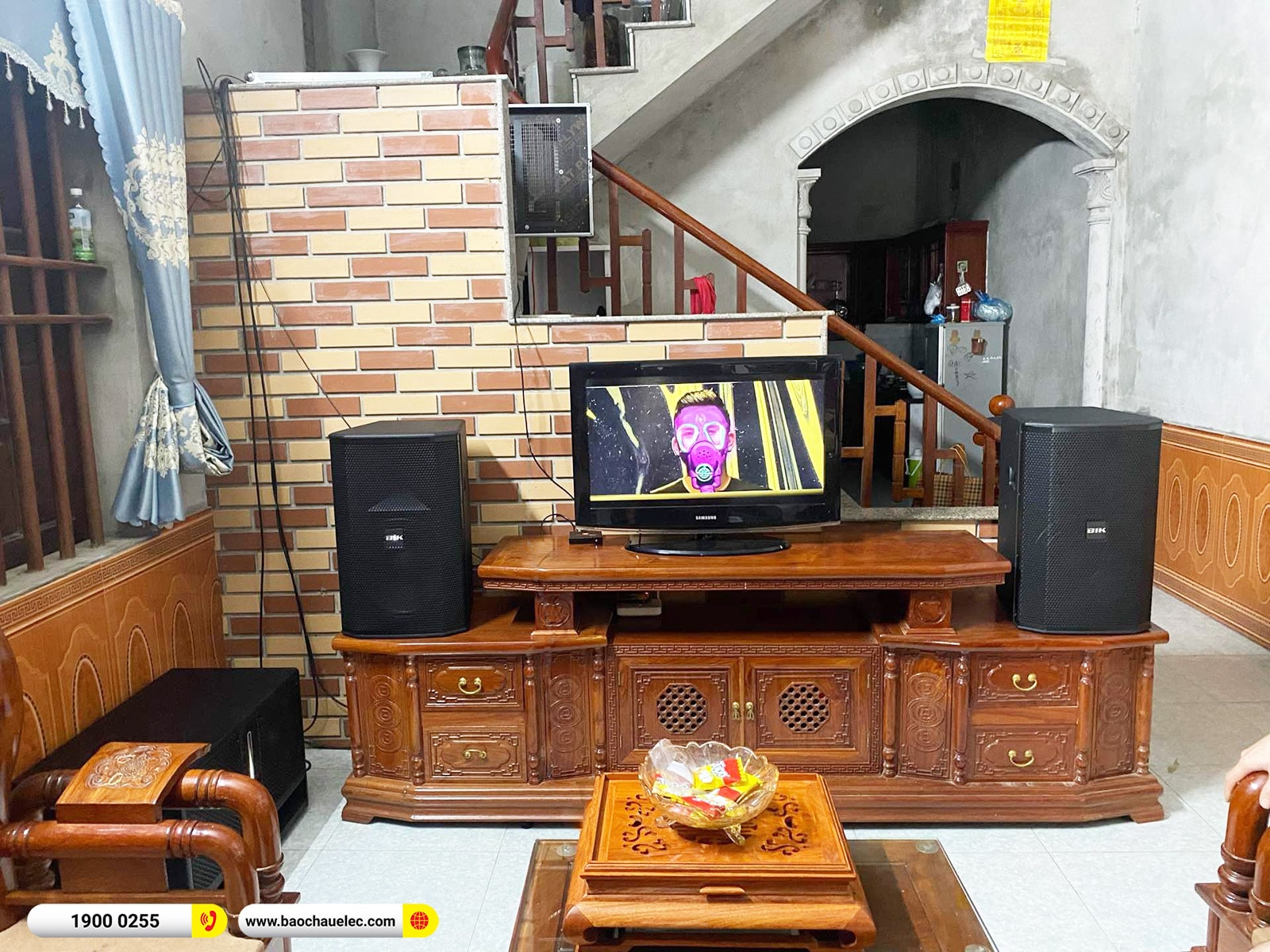 Lắp đặt dàn karaoke BIK hơn 51tr cho anh Hồng tại Nam Định (BIK BSP 412II, CA-J804, BPR-8600, W66 Plus, BJ-U600)