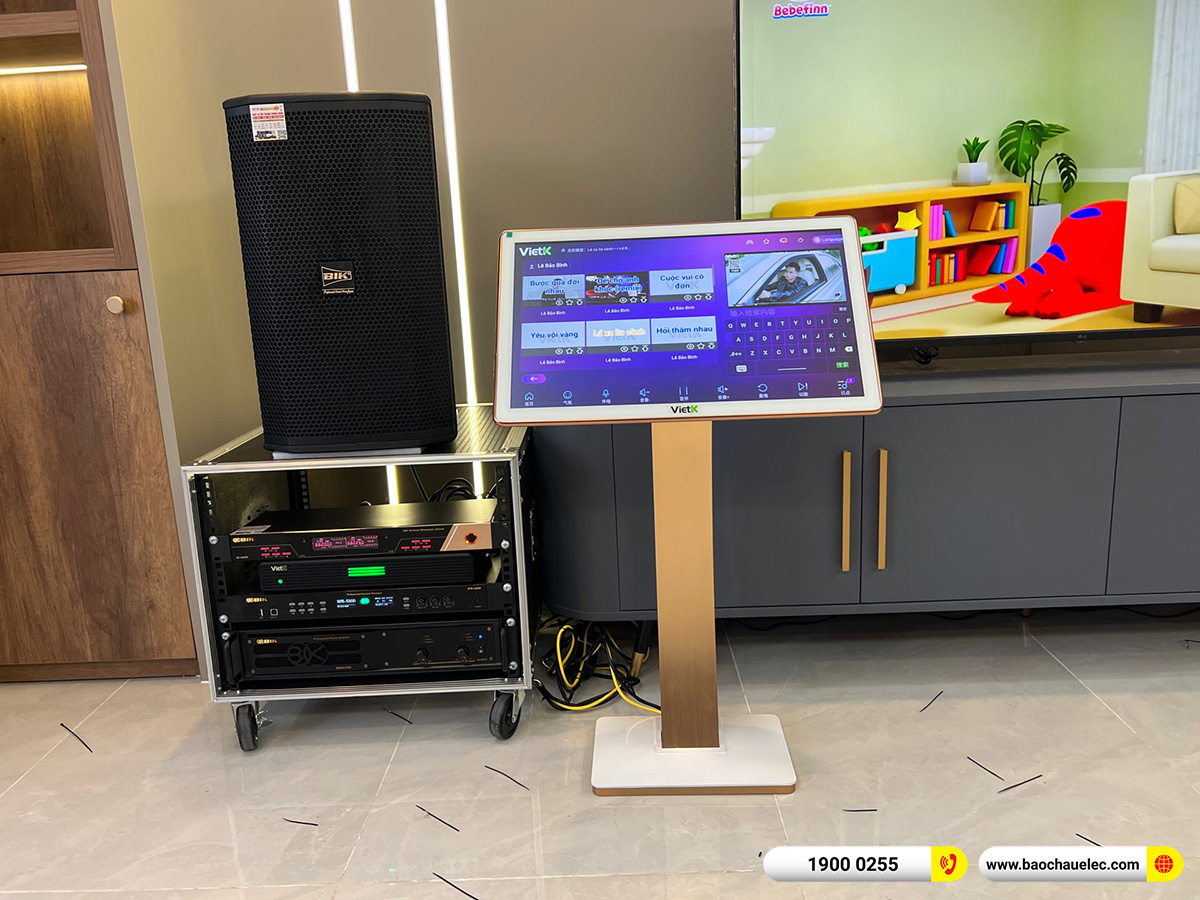 Lắp đặt d&agrave;n karaoke BIK hơn 62tr cho anh Hợp tại Bắc Ninh