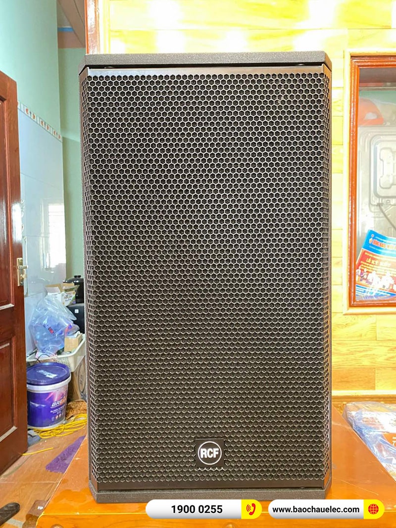 Lắp đặt dàn karaoke RCF hơn 70tr cho anh Hưng tại Bắc Giang (RCF X-MAX 12, BIK CA-J802, JBL VX8, TS12S, VM300)