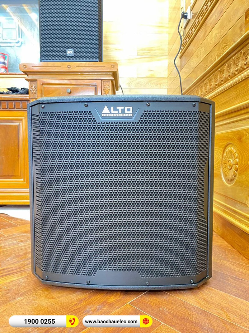 Lắp đặt dàn karaoke RCF hơn 70tr cho anh Hưng tại Bắc Giang (RCF X-MAX 12, BIK CA-J802, JBL VX8, TS12S, VM300)