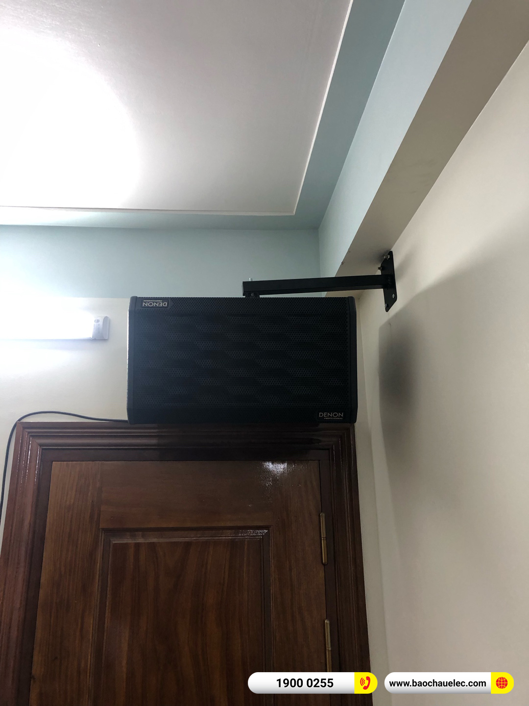 Lắp đặt d&agrave;n karaoke Denon hơn 44tr cho anh H&ugrave;ng tại H&agrave; Nội 