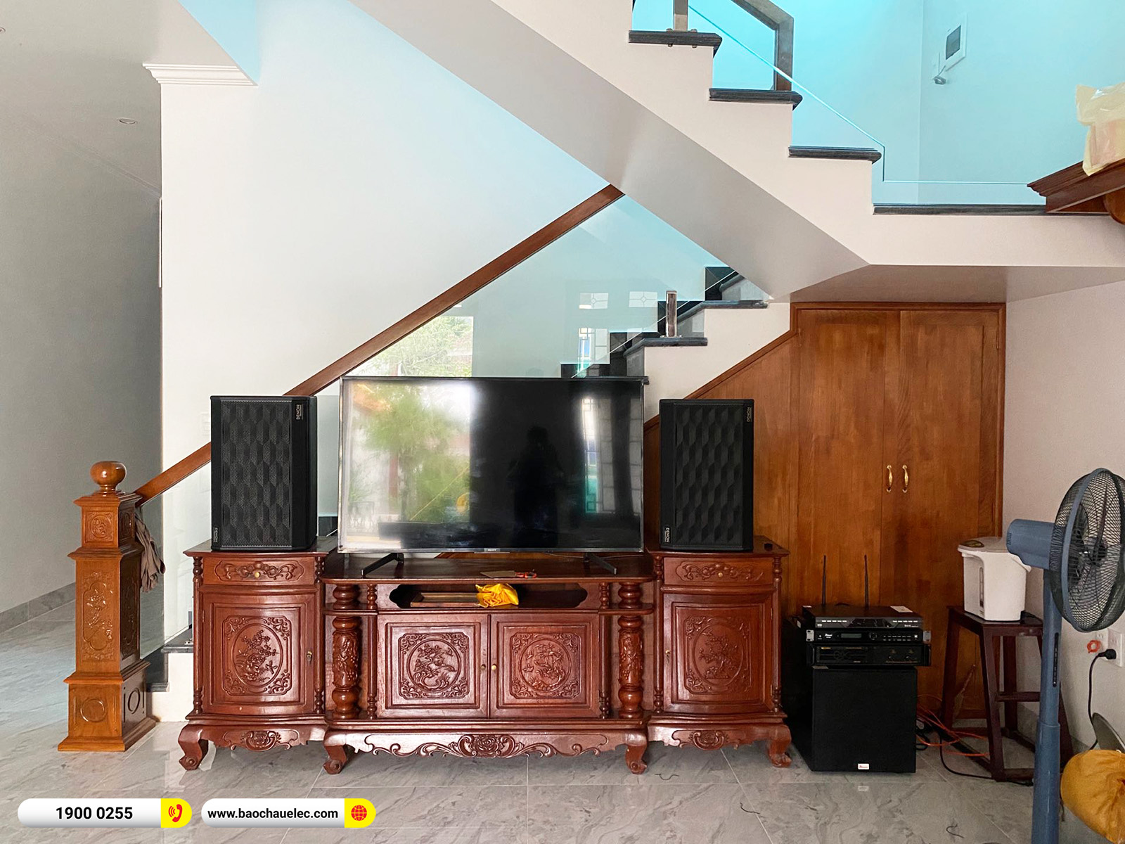 Lắp đặt d&agrave;n karaoke Denon gần 34tr cho anh H&ugrave;ng tại Hải Ph&ograve;ng