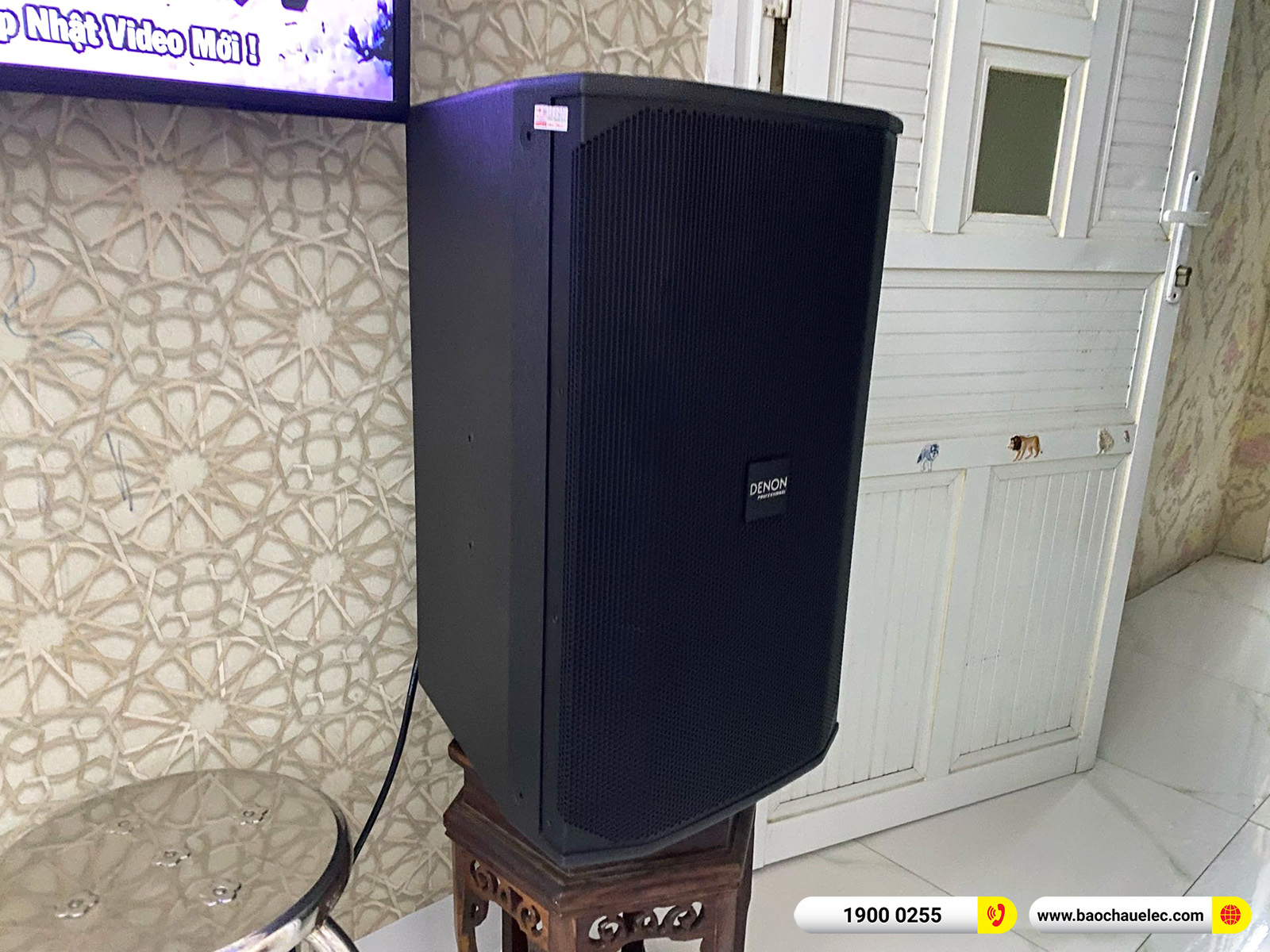 Lắp đặt d&agrave;n karaoke Denon gần 72tr cho anh Hưng tại TPHCM