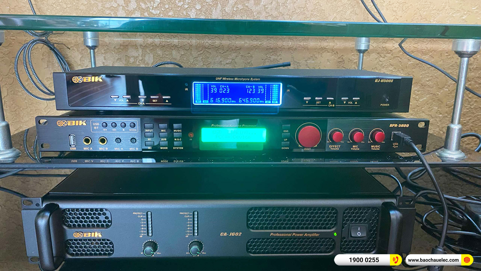 Lắp đặt d&agrave;n karaoke BIK hơn 41tr cho anh Hương tại Hải Ph&ograve;ng
