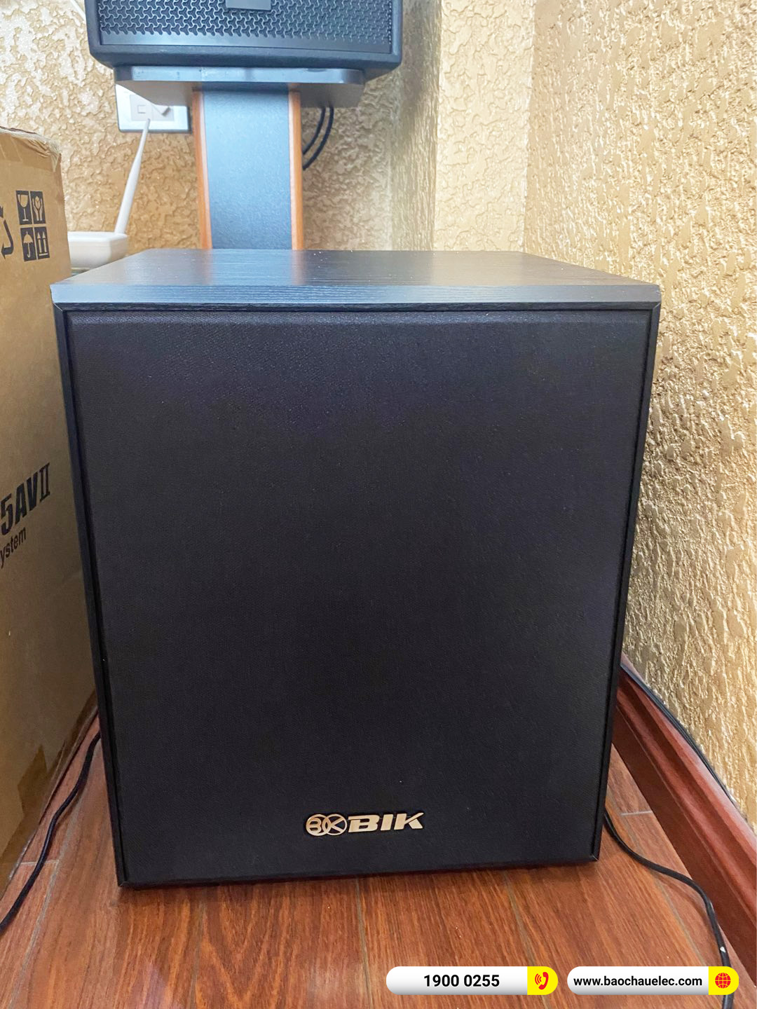 Lắp đặt d&agrave;n karaoke BIK hơn 41tr cho anh Hương tại Hải Ph&ograve;ng