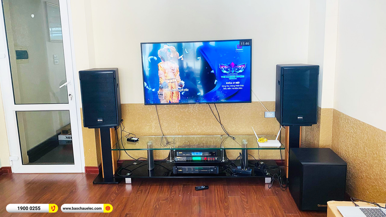 Lắp đặt d&agrave;n karaoke BIK hơn 41tr cho anh Hương tại Hải Ph&ograve;ng