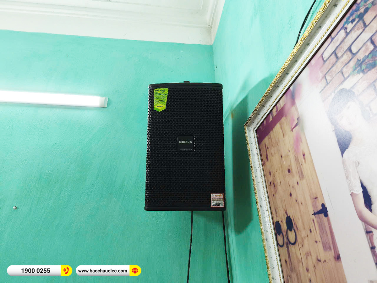 Lắp đặt d&agrave;n karaoke Domus hơn 29tr cho anh Huy tại Bắc Ninh