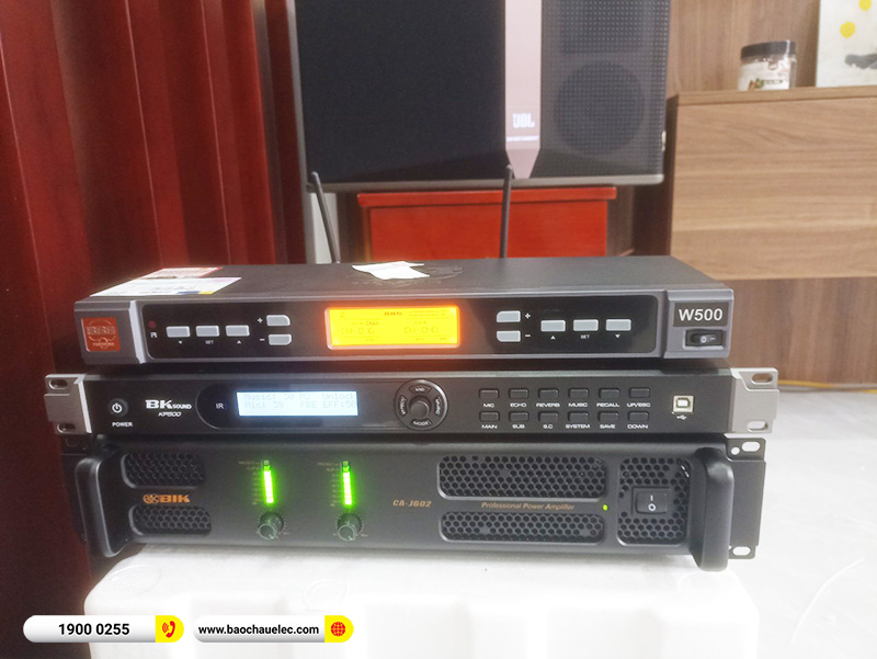 Lắp đặt d&agrave;n karaoke JBL hơn 31tr cho anh Kh&ocirc;i tại Bắc Ninh