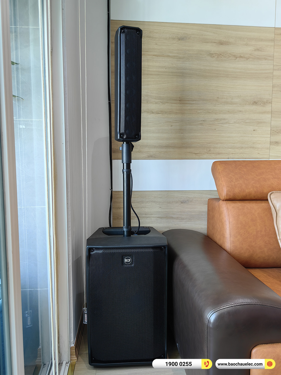 Lắp đặt d&agrave;n karaoke di động RCF hơn 94tr cho anh Khương tại H&agrave; Nội 