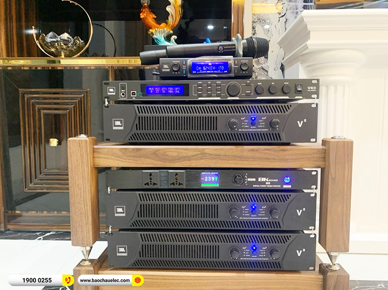 Lắp đặt d&agrave;n karaoke JBL hơn 140tr cho anh Ki&ecirc;n tại H&agrave; Nội (JBL KP4012 G2, JBL V8, JBl VX8, BJ-W88 Plus, VM300,&hellip;) 