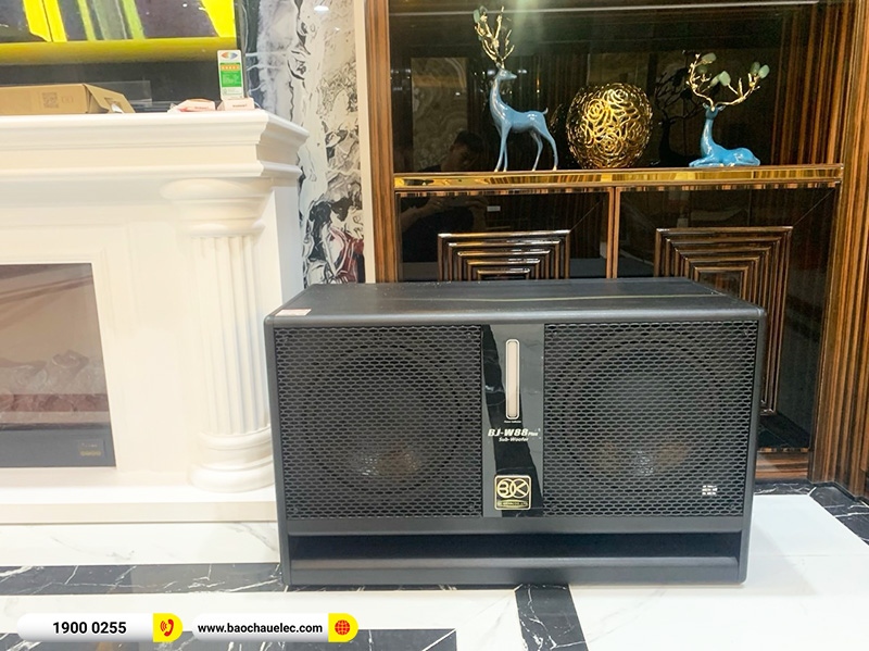 Lắp đặt d&agrave;n karaoke JBL hơn 140tr cho anh Ki&ecirc;n tại H&agrave; Nội (JBL KP4012 G2, JBL V8, JBl VX8, BJ-W88 Plus, VM300,&hellip;) 