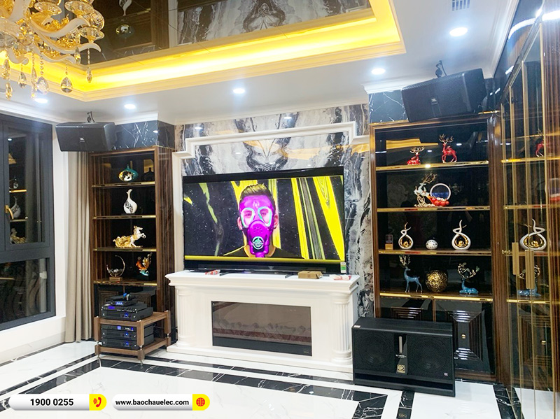 Lắp đặt d&agrave;n karaoke JBL hơn 140tr cho anh Ki&ecirc;n tại H&agrave; Nội (JBL KP4012 G2, JBL V8, JBl VX8, BJ-W88 Plus, VM300,&hellip;) 
