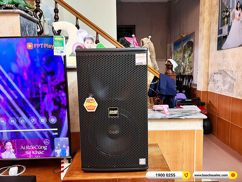 Lắp đặt d&agrave;n karaoke BMB hơn 43tr cho anh L&acirc;m tại H&agrave; Nội (BMB 1210SE, CA-J602, JBL VX8, UGX12 Gold)