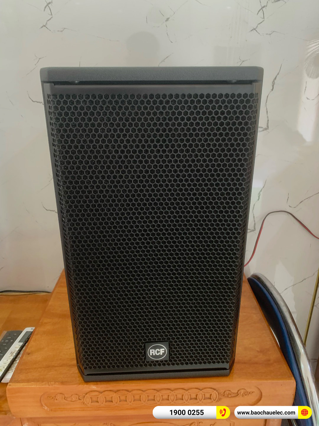 Lắp đặt d&agrave;n karaoke RCF gần 73tr cho anh L&acirc;m tại Hải Ph&ograve;ng
