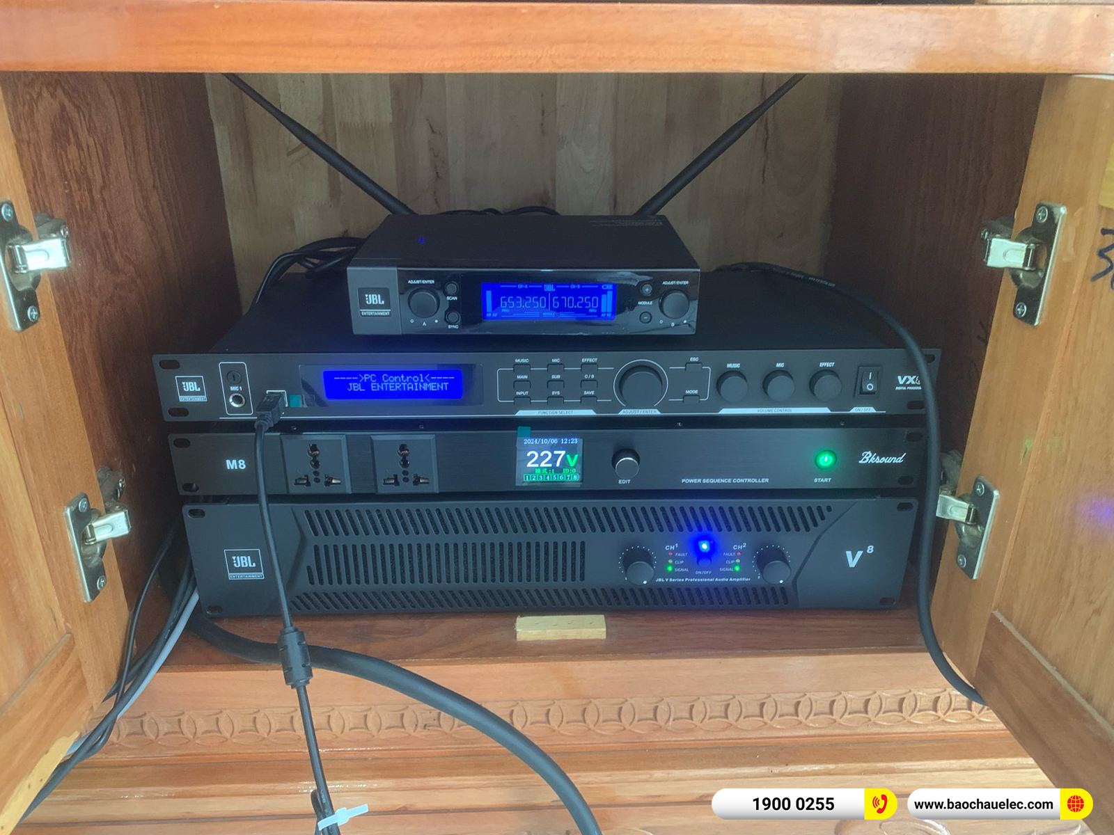 Lắp đặt d&agrave;n karaoke RCF gần 73tr cho anh L&acirc;m tại Hải Ph&ograve;ng