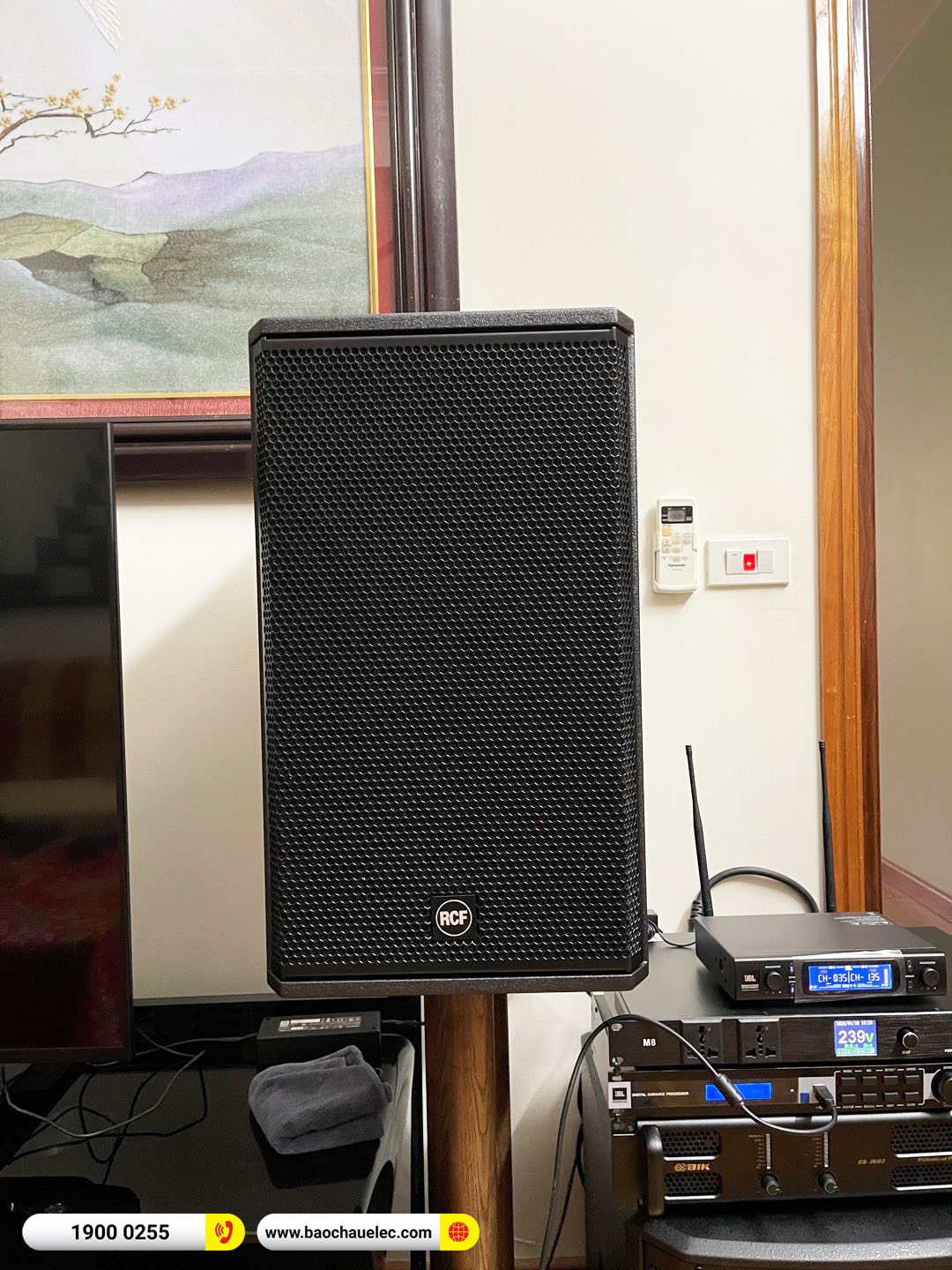 Lắp đặt d&agrave;n karaoke RCF hơn 73tr cho anh L&acirc;m tại Tuy&ecirc;n Quang