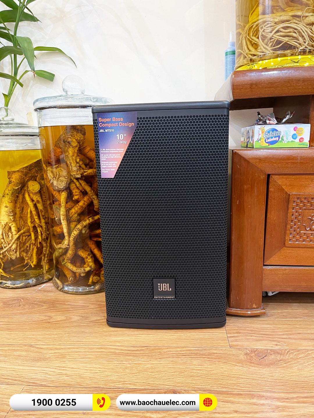 Lắp đặt d&agrave;n karaoke JBL hơn 31tr cho anh Lam tại H&agrave; Nội (JBL MTS10, Denon Pro DP-N1600)