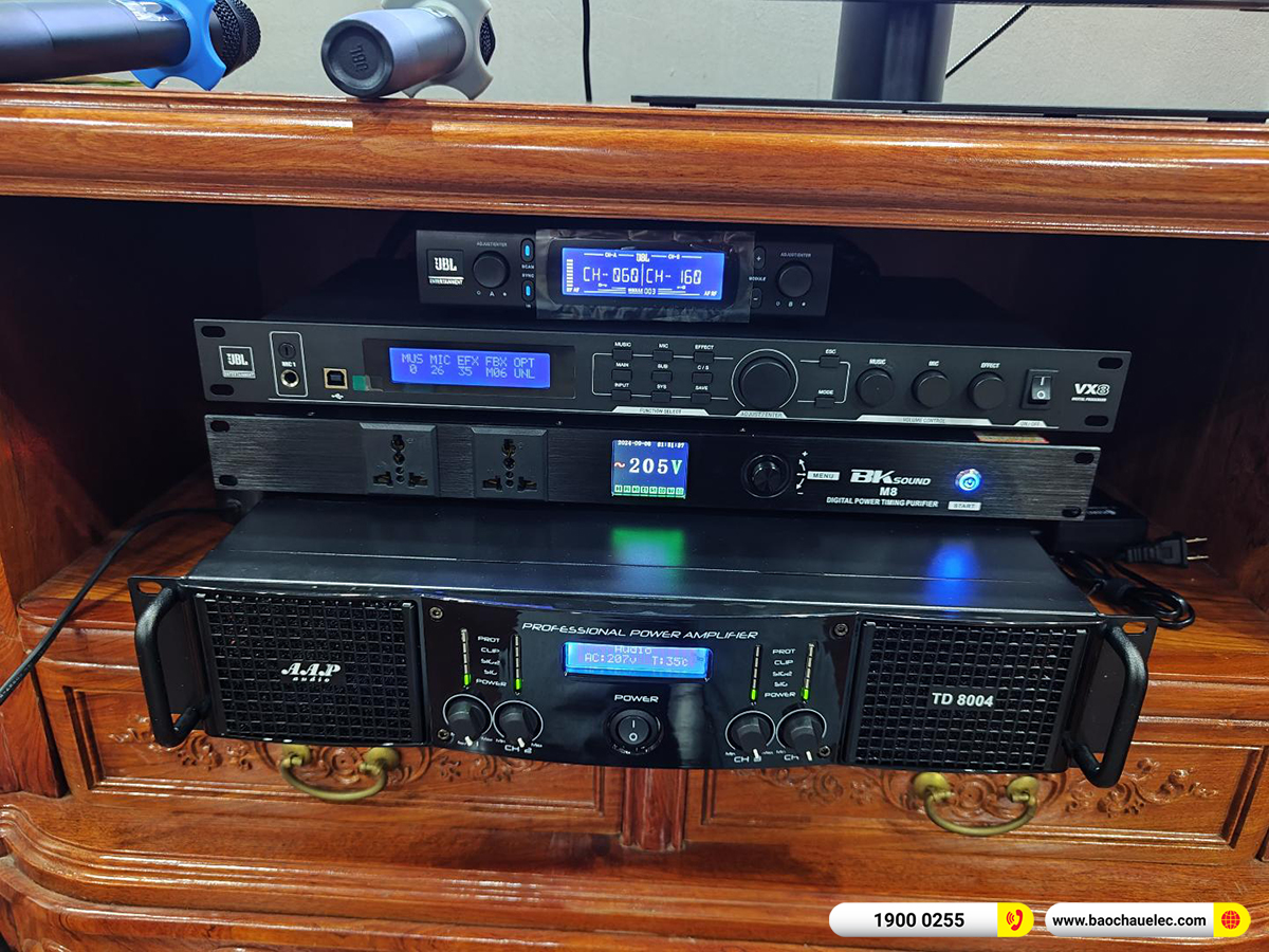 Lắp đặt d&agrave;n karaoke JBL hơn 87tr cho anh L&ecirc; tại H&agrave; Nội 