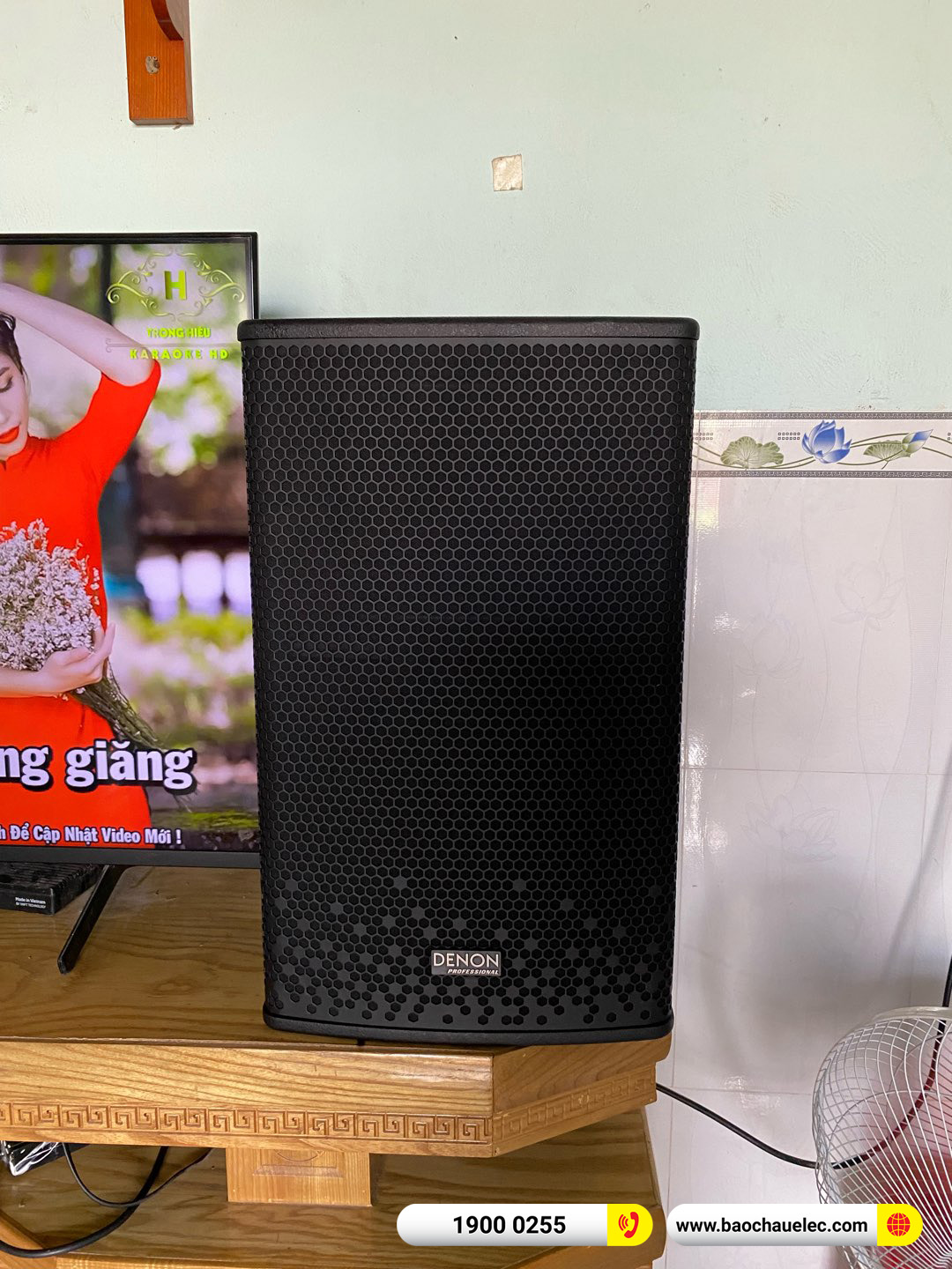 Lắp đặt d&agrave;n karaoke Denon hơn 26tr cho anh Linh tại Đồng Nai 