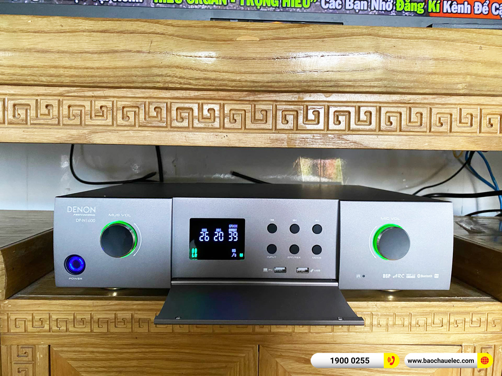 Lắp đặt d&agrave;n karaoke Denon hơn 26tr cho anh Linh tại Đồng Nai 