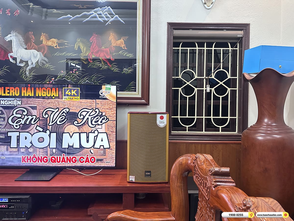 Lắp đặt d&agrave;n karaoke BIK hơn 40tr cho anh Linh tại H&agrave; Nội