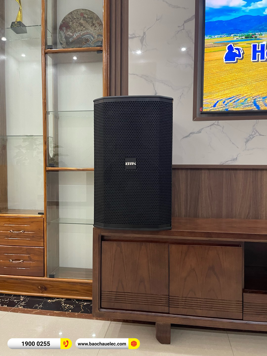 Lắp đặt d&agrave;n karaoke BIK hơn 41tr cho anh Linh tại Sơn La