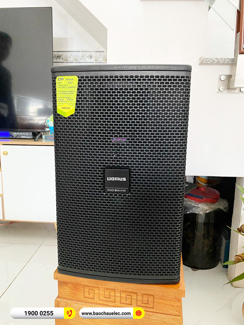 Lắp đặt d&agrave;n karaoke Domus gần 28tr cho anh Long tại Đồng Nai (Domus DP6120 Max, VM620A, X6 Luxury, U900 Plus X)