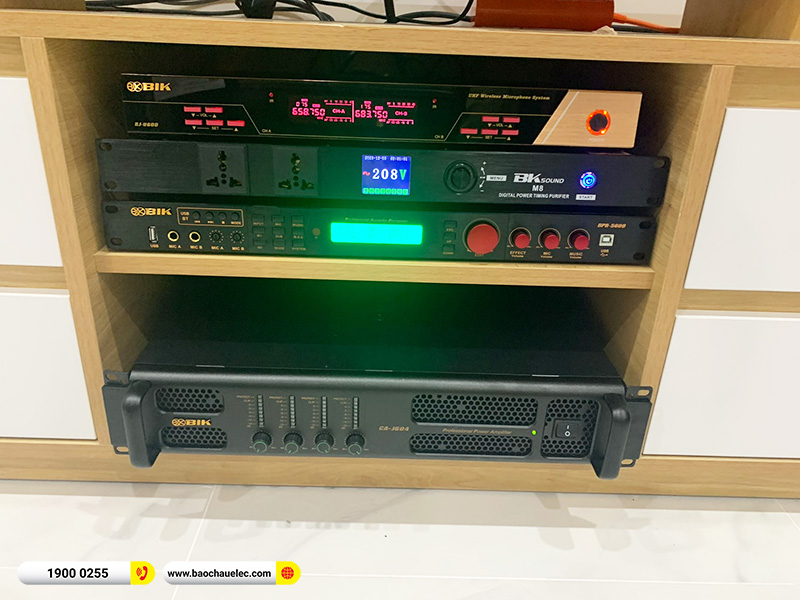 Lắp đặt d&agrave;n karaoke BMB hơn 60tr cho anh Luận tại Đ&agrave; Nẵng