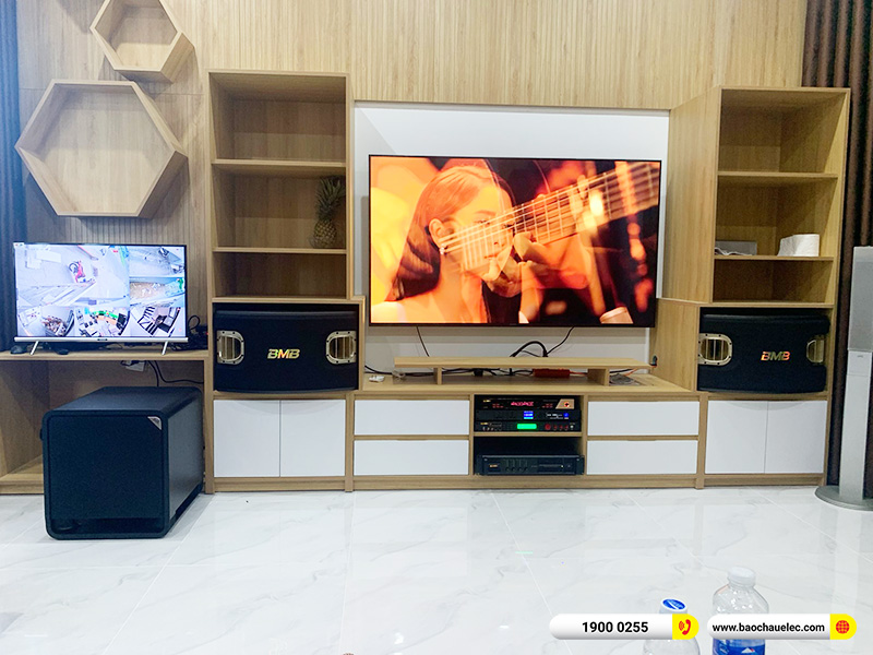 Lắp đặt d&agrave;n karaoke BMB hơn 60tr cho anh Luận tại Đ&agrave; Nẵng